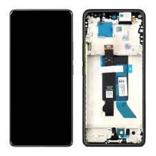 Pantalla completa con marco para Xiaomi Redmi Note 14 Pro 5G negra original nueva