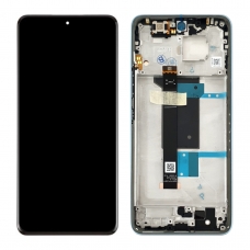 Pantalla completa con marco para Xiaomi Redmi Note 15 Pro 4G azul original