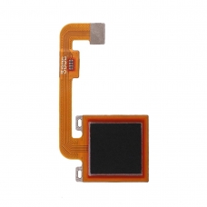 Flex con lector/detector de huella negro para Xiaomi Redmi Note 4X