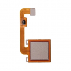 Flex con lector/detector de huella dorado para Xiaomi Redmi Note 4X