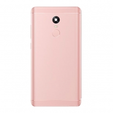 Tapa trasera rosa con huella para Xiaomi Redmi Note 4X