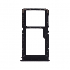 Bandeja Dual SIM+Micro SD negra para Xiaomi Redmi Note 7