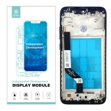 IKREA Pantalla completa con marco para Xiaomi Redmi Note 7 negra original China(Assembled)