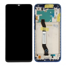 Pantalla completa con marco para Xiaomi Redmi Note 8 2019 M1908C3JH/Redmi Note 8 2021 M1908C3JGG neptune blue/azul original