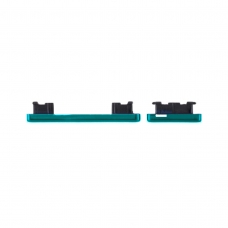 Botones de inicio y volumen laterales verde para Xiaomi Redmi Note 8 Pro(2Pcs)