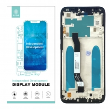 IKREA Pantalla completa con marco para Xiaomi Redmi Note 8 negra original China(Assembled)