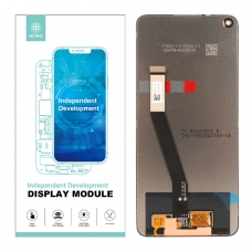 IKREA Pantalla completa para Xiaomi Redmi Note 9/10X negra Calidad Premium