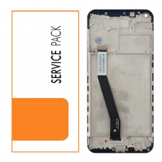 Pantalla completa con marco para Xiaomi Redmi Note 9 negra original China