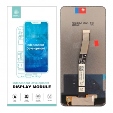 IKREA Pantalla completa para Xiaomi Redmi Note 9 Pro/Redmi Note 9s negra Calidad Premium