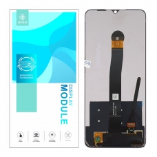 IKREA Pantalla completa para Xiaomi Redmi 10C/Poco C40 negra Calidad Premium