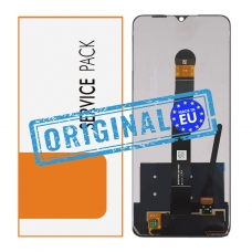 Pantalla Completa Para Xiaomi Redmi 10C Negra Original Nueva(Service Pack) EU