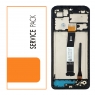 Pantalla completa con marco para Xiaomi Redmi 12C negra original China