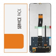 Pantalla completa para Xiaomi Redmi 12C negra original(Service Pack) 