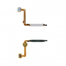 Botón con lector de huellas plata para Xiaomi Redmi Note 11 4G 21121119SC