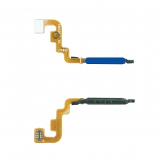 Flex de botón encendido con lector de huella para Xiaomi Redmi Note 11 2201117TG/Redmi Note 11s 2201117SG azul oscuro