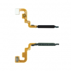 Flex de botón encendido con lector de huellas para Xiaomi Redmi Note 11 2201117TG/Redmi Note 11s 2201117SG/Poco M4 Pro 4G negro