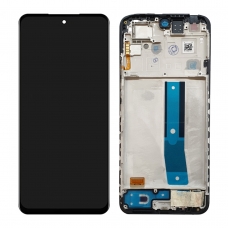 Pantalla completa con marco para Xiaomi Redmi Note 11 2201117TG negra original nueva(Versión Global)