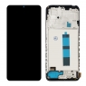Pantalla completa con marco para Xiaomi Redmi Note 12 4G negra OLED