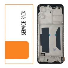 Pantalla completa con marco para Xiaomi Redmi Note 12 5G Global/Poco X5 5G negra OLED