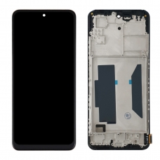 Pantalla completa con marco para Xiaomi Redmi Note 12 5G Global/Poco X5 5G negra OLED