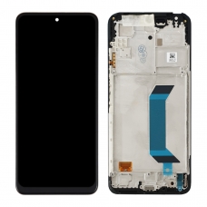 Pantalla completa con marco para Xiaomi Redmi Note 12 5G Global/Poco X5 5G negra original