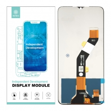 IKREA Pantalla completa para ZTE Blade A34/A54 negra