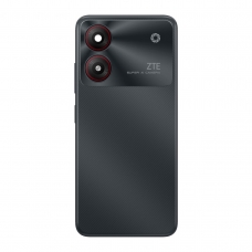 Tapa trasera con lente para ZTE Blade A34 negra