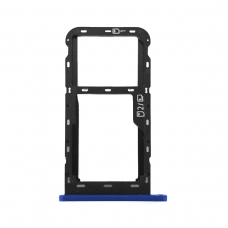 Bandeja SIM para ZTE Blade A51 azul