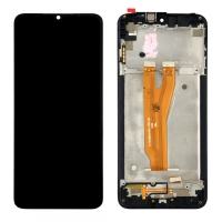 Pantalla completa con marco para ZTE Blade A53/A53 Plus negra