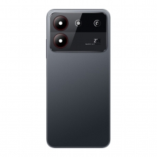 Tapa trasera con lente para ZTE Blade A54 negra
