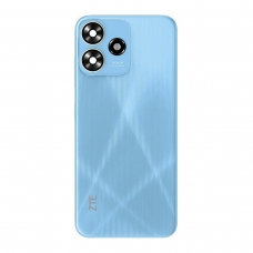 Tapa trasera con lente para ZTE Blade A73 4G azul