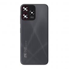 Tapa trasera con lente para ZTE Blade A73 4G negra
