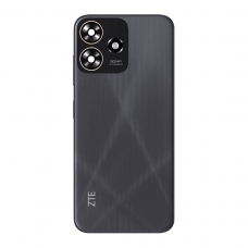 Tapa trasera con lente para ZTE Blade V50 Smart negra