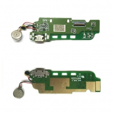 Placa auxiliar con conector de carga datos y accesorios para ZTE Blade L5