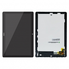 Pantalla Completa Con Marco Para Huawei Mediapad T3 10 9.6 Pulgadas AGS-L09 Negra Original (Service Pack)