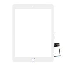 Pantalla táctil con flex botón home para iPad 2018 A1893/A1954 blanca
