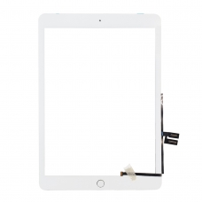 Pantalla táctil con flex bóton home para iPad 2019 10.2 A2197 A2198 A2200/iPad 2020 A2270 A2428 A2429 blanca