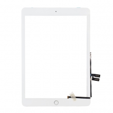 Pantalla Táctil con flex bóton home Para IPad 2019 10.2 A2197 A2198 A2200 IPad 2020 A2270 A2428 A2429 Blanca