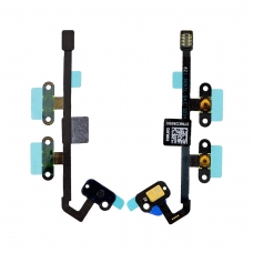 Flex de botones laterales y micrófono para iPad Air 2/iPad 6 A1566/A1567