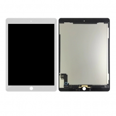 Pantalla completa para iPad Air 2/iPad 6 A1566/A1567 blanca original reparada