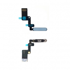 Flex con botón de huellas para iPad Air 4 2020 10.9 A2072 A2316 A2324 A2325/iPad Air 5 Gen 2022 A2588 A2589 A2591 azul