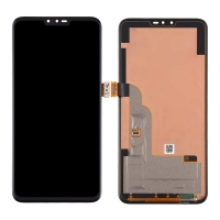 Pantalla completa para LG V50 ThinQ LM-V500 negra original reparada